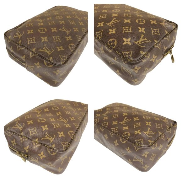 Authentic Louis Vuitton Trousse Toilette 28 Cosmetic Pouch Monogram jp200-111125 - Picture 8 of 16